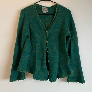 Green and Blue Fairy Cardign